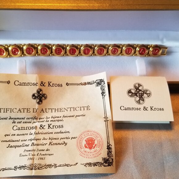 JBK Jacqueline Kennedy Camrose & Kross bracelet - Picture 4 of 7